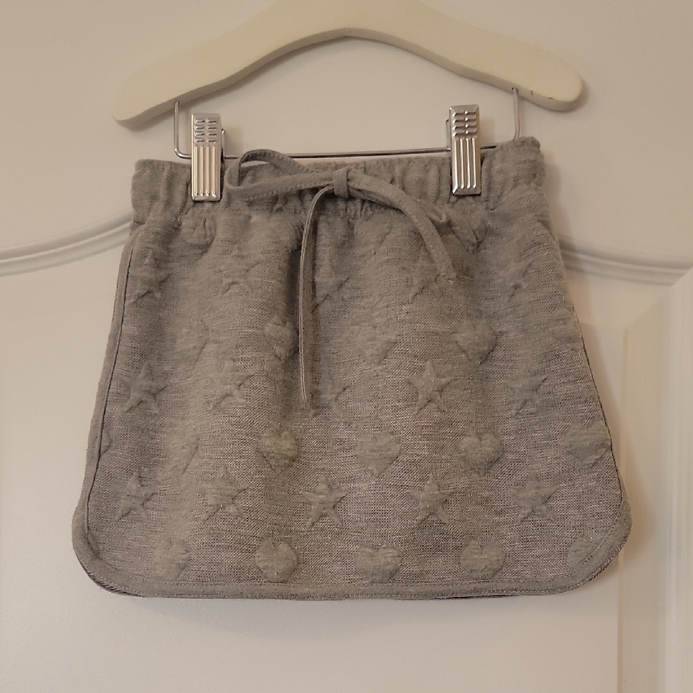 Seed Heritage Gray Textured Skirt